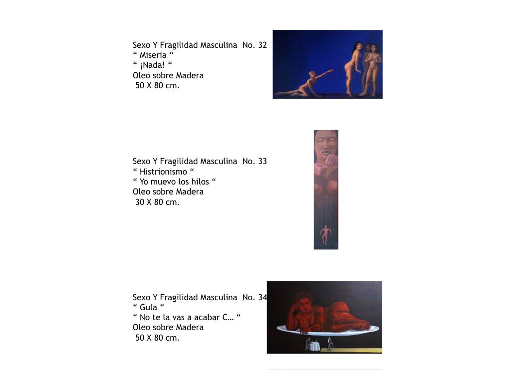 $!Fragilidad Masculina