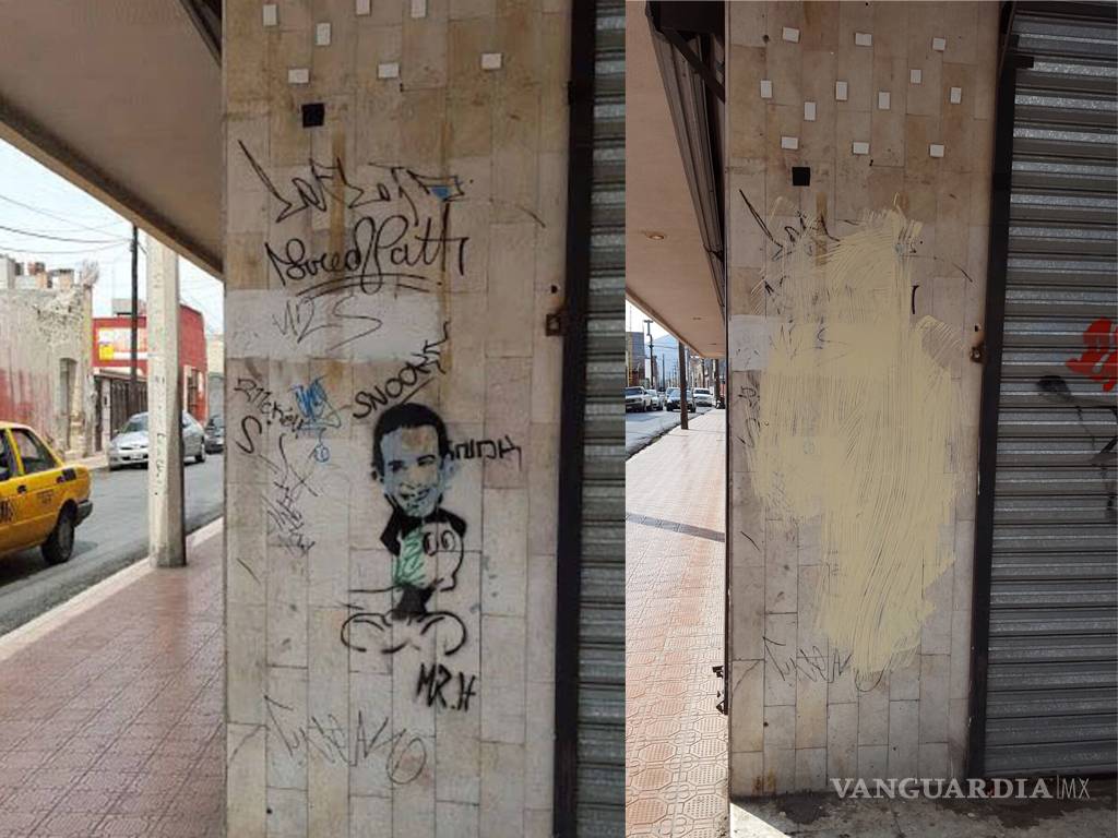 $!Borran pintas de Humberto Moreira como el ratón "Mickey"