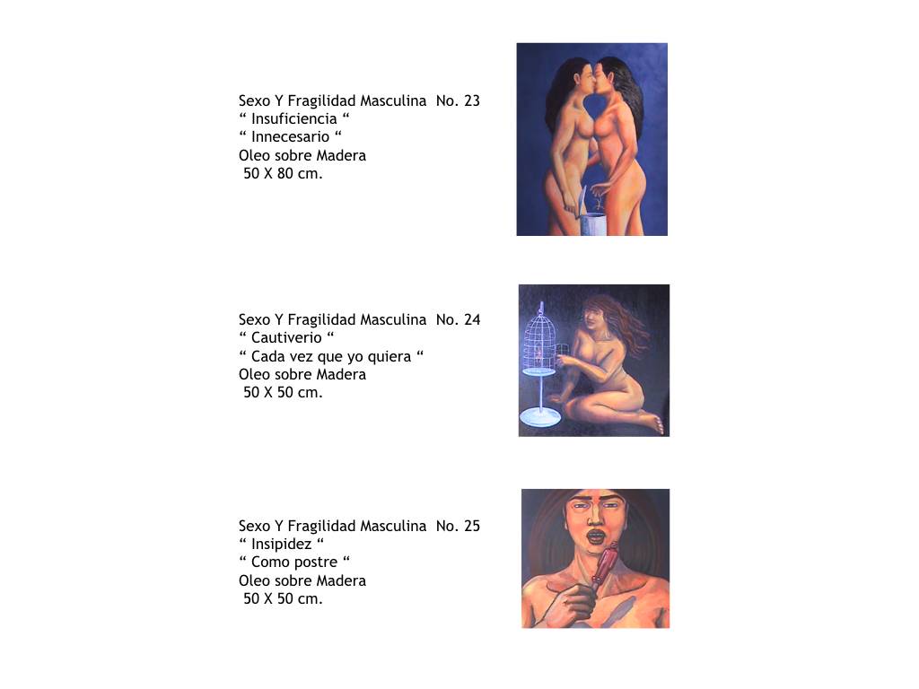 $!Fragilidad Masculina