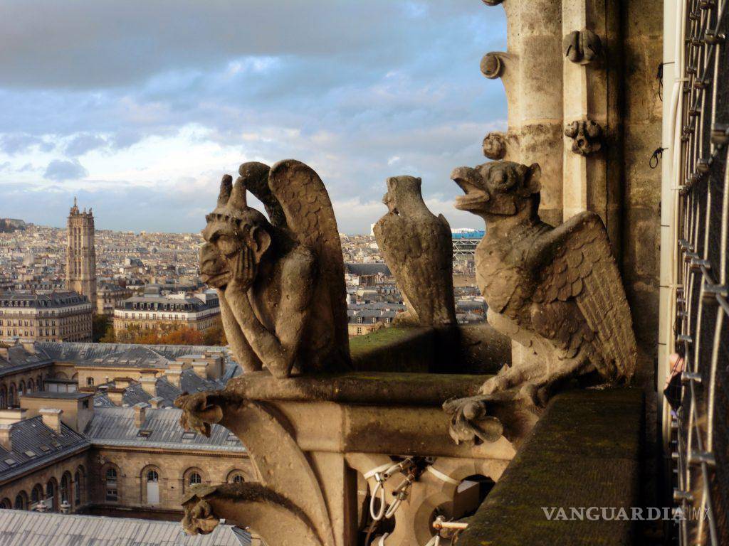 $!Las gárgolas son un símbolo único de esta catedral.