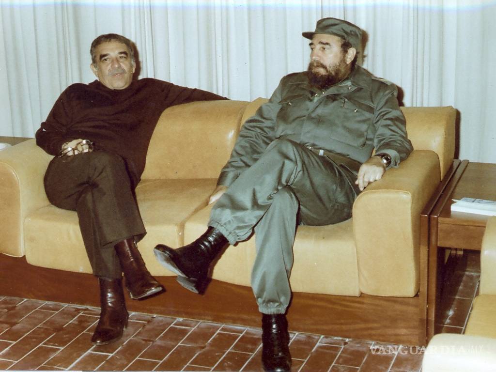 $!Fotogalería de Fidel Castro con intelectuales y famosos