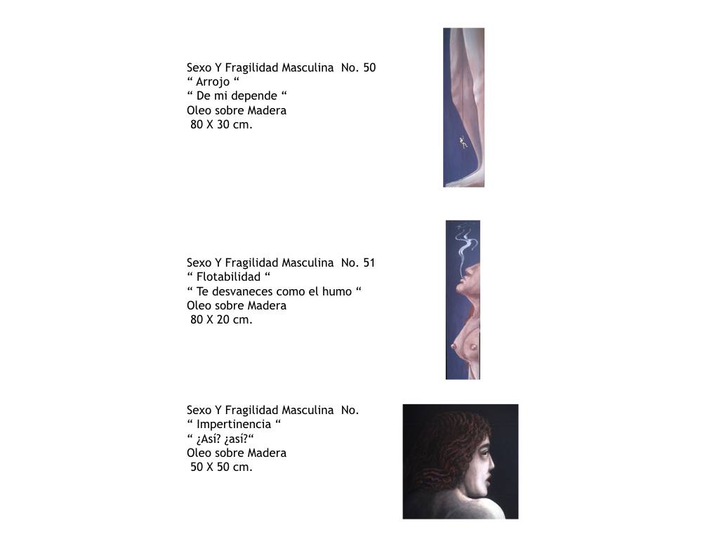 $!Fragilidad Masculina