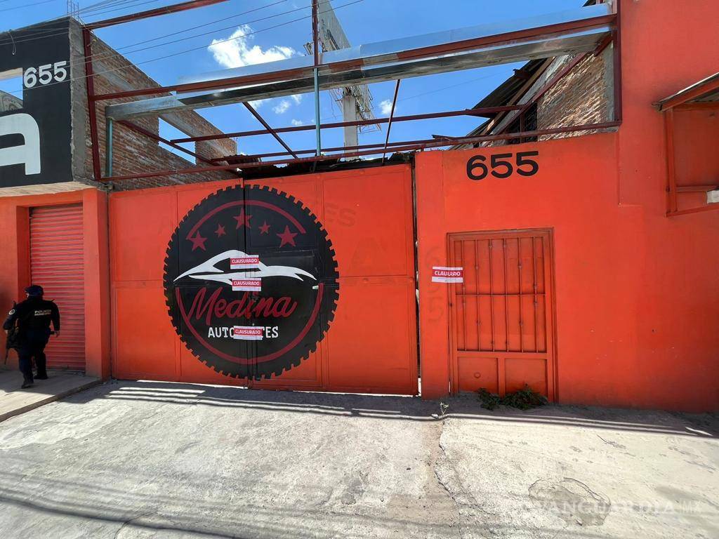 $!Los sellos de clausura ya se encuentran en los tres establecimientos ligados al agresor.