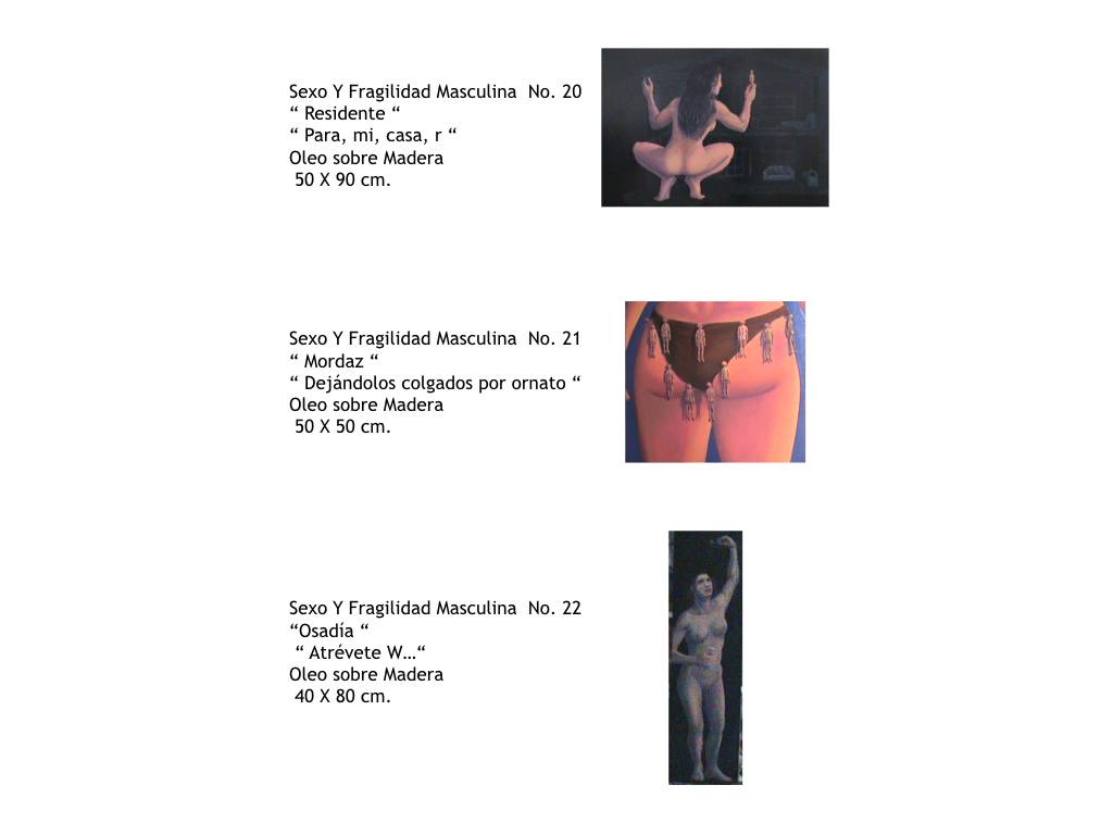 $!Fragilidad Masculina