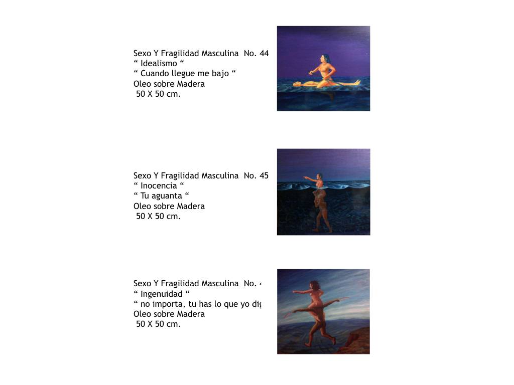 $!Fragilidad Masculina