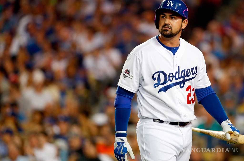 'Titán' González descartado para jugar con Dodgers en playoffs