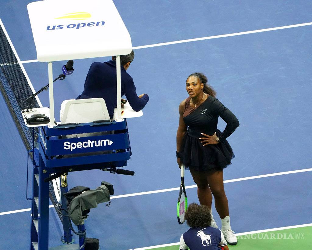 $!Serena Williams sancionada con multa de 17 mil dólares