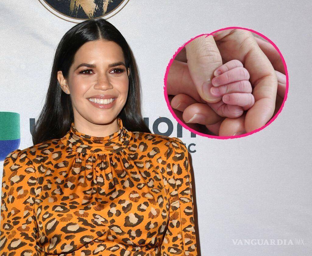 $!America Ferrara presenta con foto a su hija: ¡Lucia Marisol!