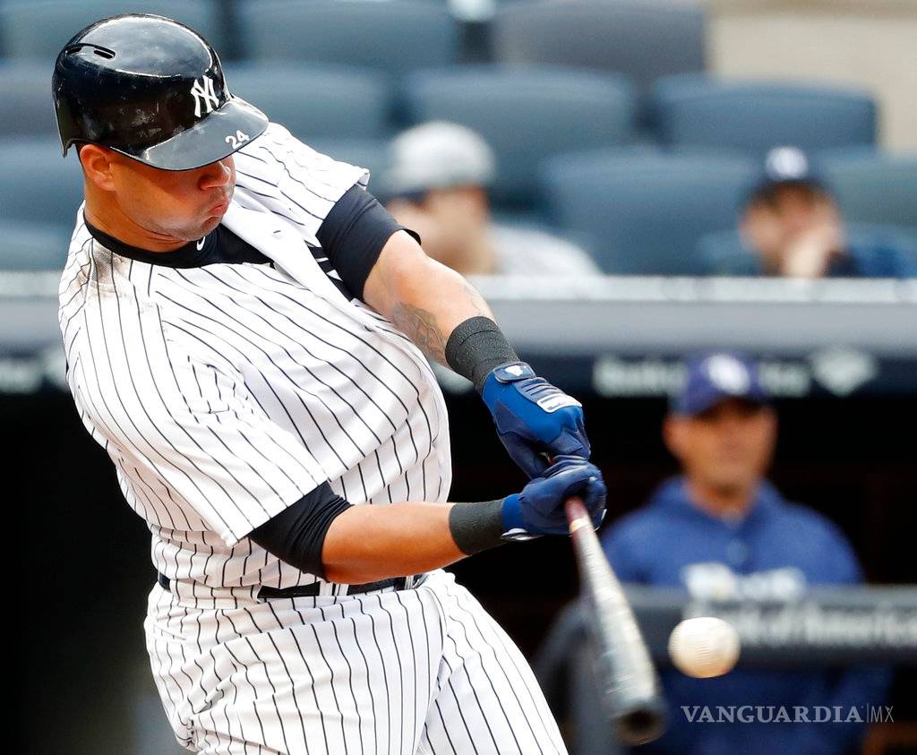 $!Las tres torres de Yanquis ya causan estragos a sus rivales; jonronean en el mismo partido ante los Rays