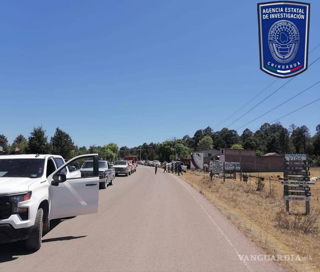 $!Atacan a agentes de Chihuahua que resguardaban a familias desplazadas de Durango