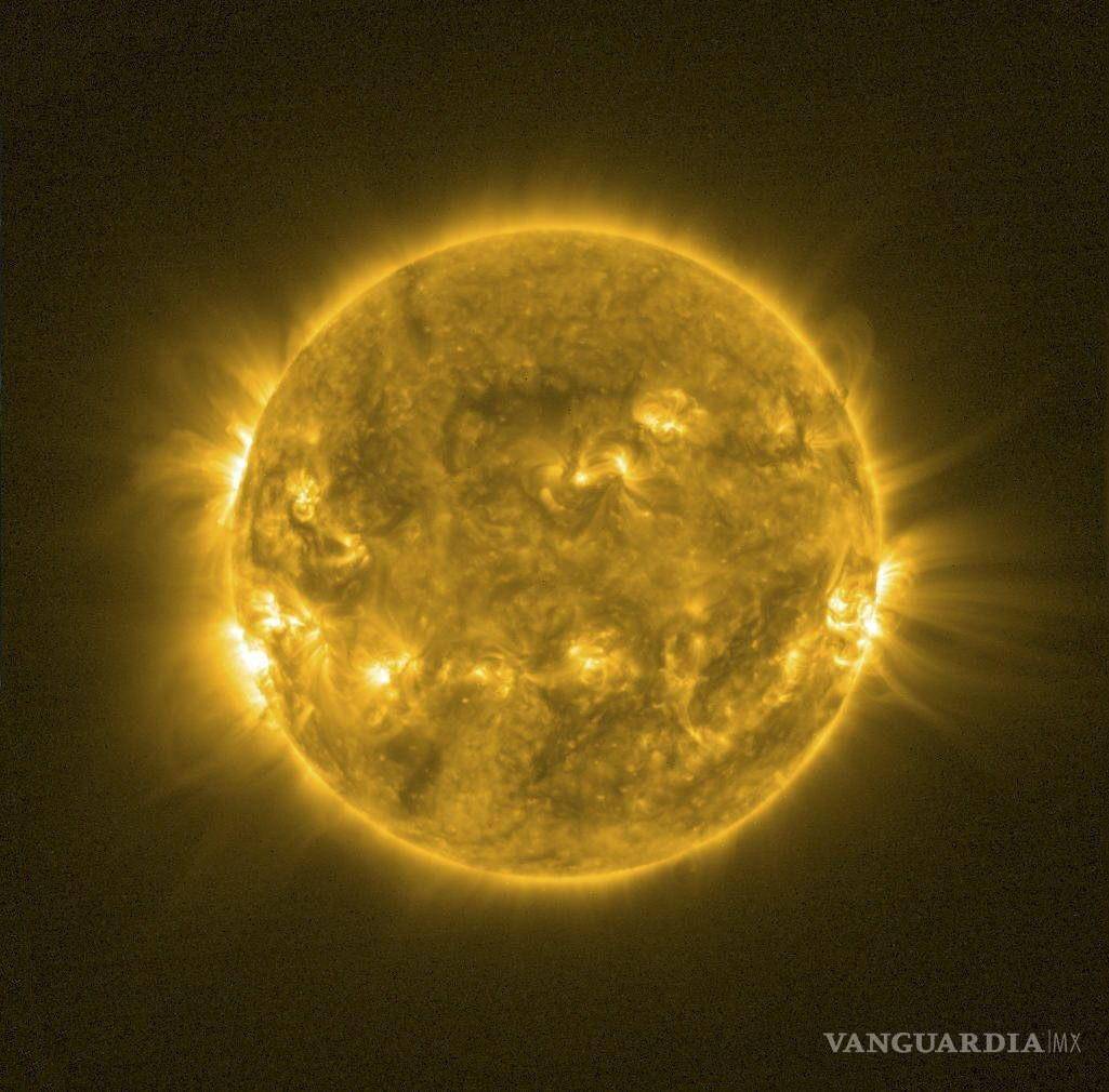 $!Imagen de la corona solar captada por el satélite Proba-2 de la Agencia Espacial Europea (ESA). EFE/ESA
