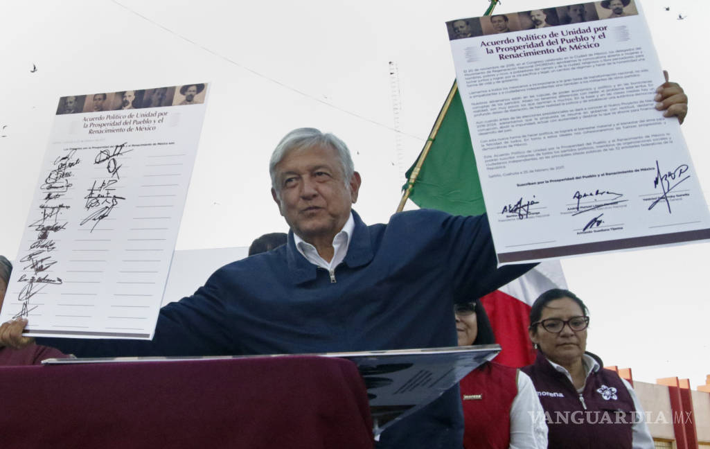 $!Firman Guadiana y López Obrador tratado por México