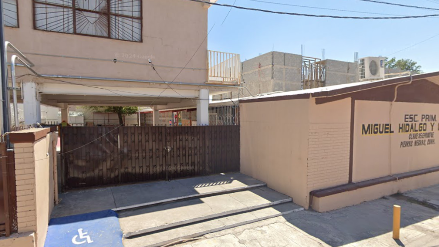 Primaria Miguel Hidalgo, uno de los planteles donde se investiga un robo cometido durante el periodo vacacional en Piedras Negras.