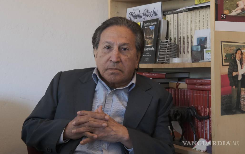 $!El expresidente peruano Alejandro Toledo durante una entrevista con EFE en Menlo Park, California, EE.UU.