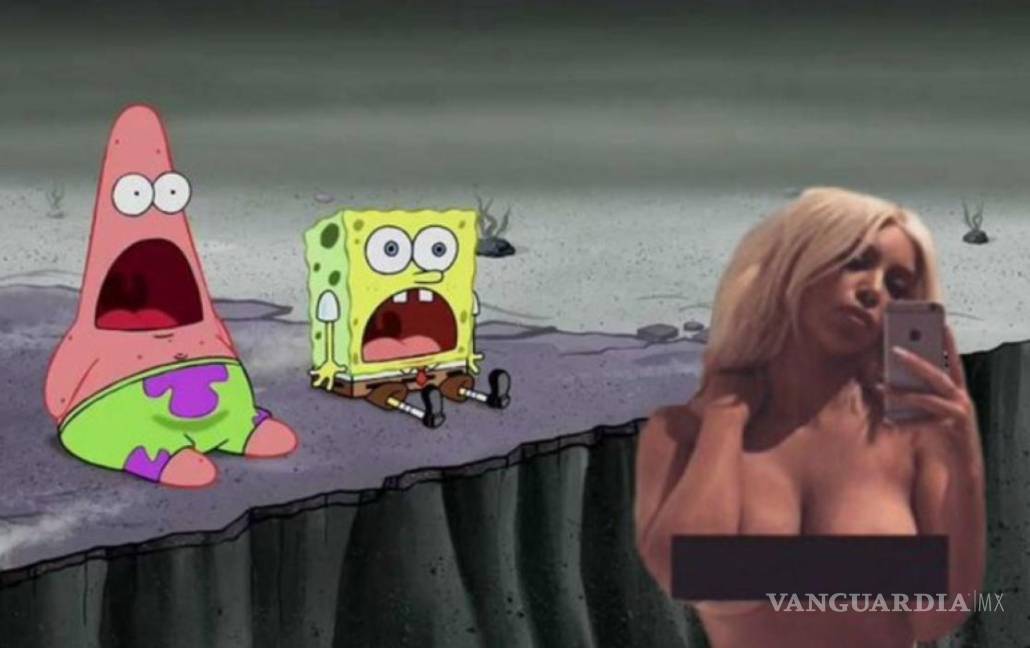 $!La red se llena de memes por desnudo de Kim Kardashian