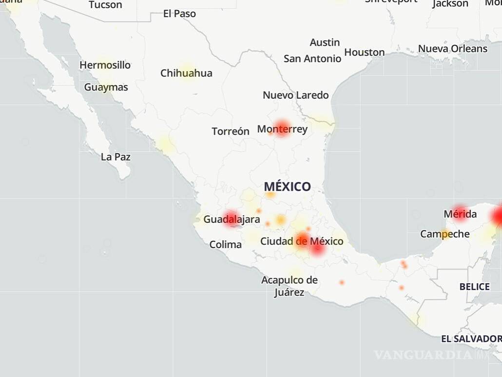 $!Reportan fallas en Telmex y Telcel en todo México