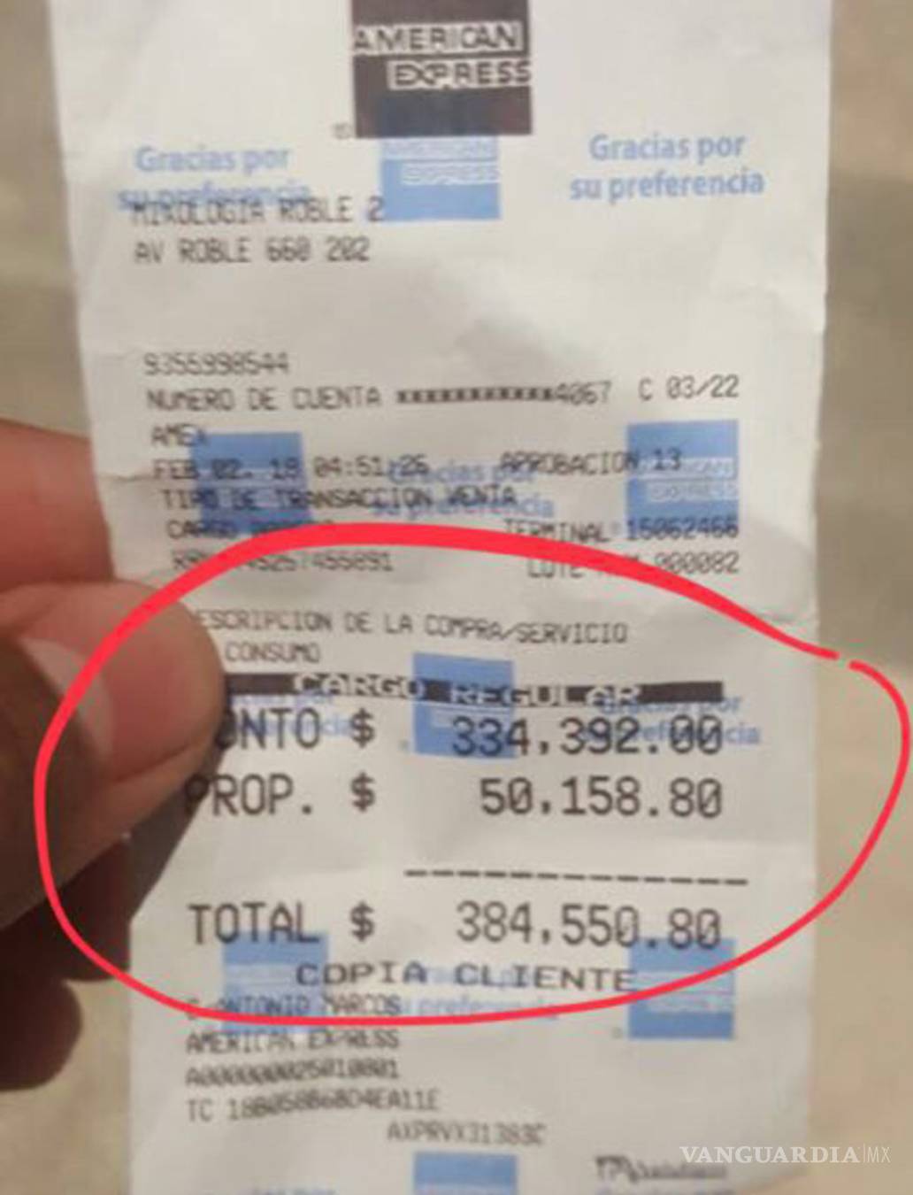 $!Vinculan con ‘megacuenta’ por más de $385 mil en bar de NL a empresario y exdiputado coahuilense