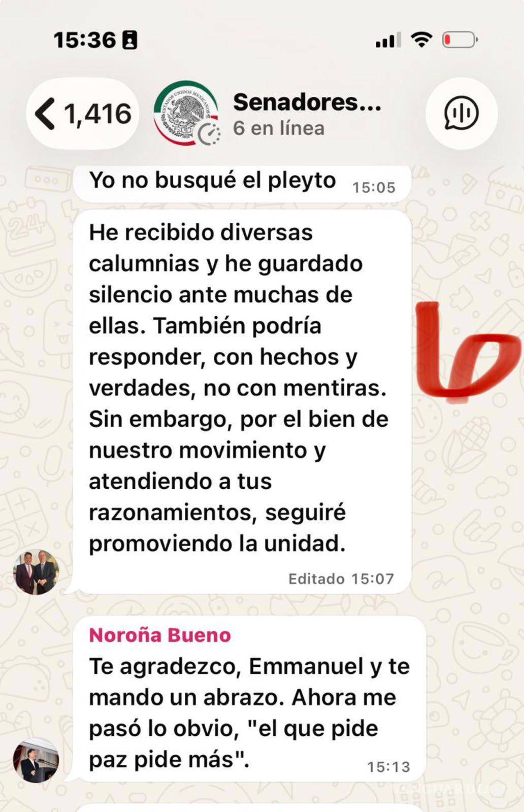 $!Filtran mensajes de Sheffield y Reyes Carmona disputándose candidatura de Morena en León