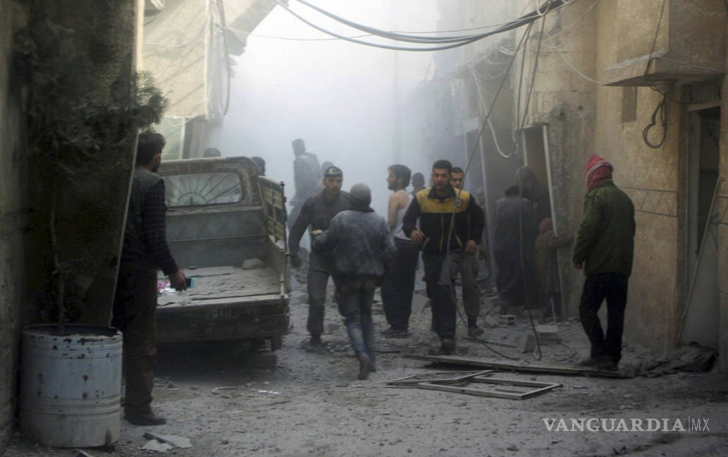 $!Fuerzas gubernamentales sirias rompen el alto al fuego en Guta Oriental