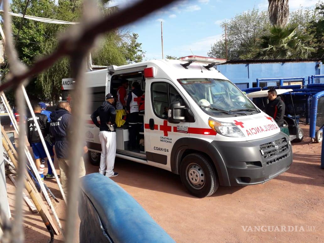 $!Jugador de los Sultanes de Monterrey sufre aparatoso accidente en la Copa Gobernador