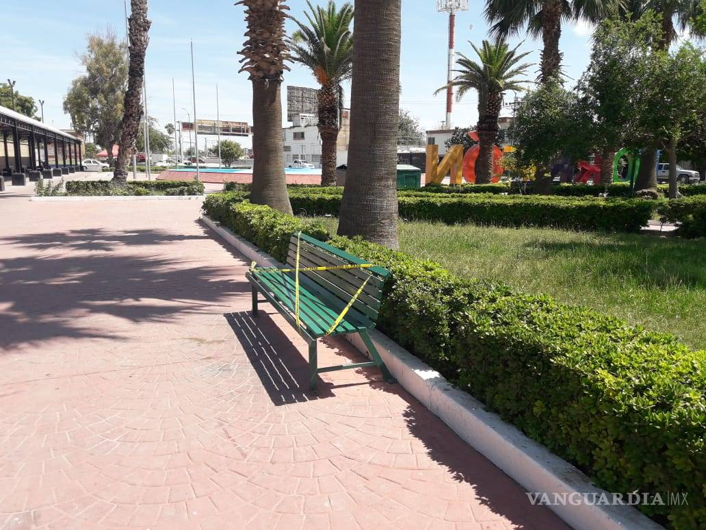 $!Inhabilitan áreas recreativas de Torreón como medida preventiva ente COVID-19