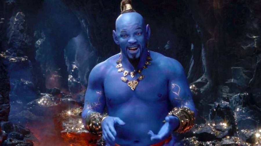 Will Smith sí es un genio azul en 'Aladino', tráiler revela su apariencia