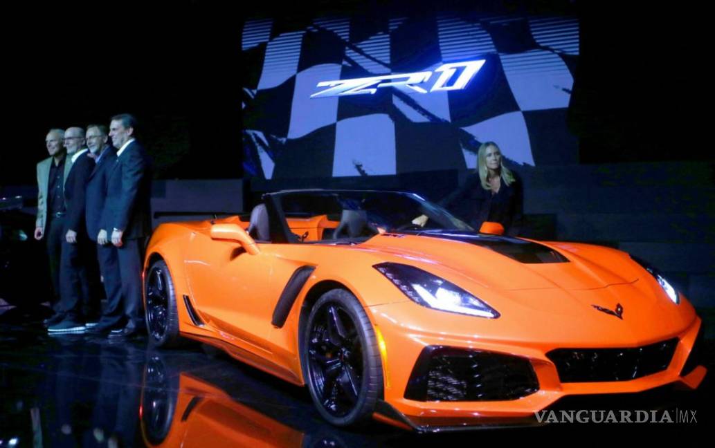 $!Chevrolet presenta su Corvette ZR1 convertible en el Autoshow de Los Angeles
