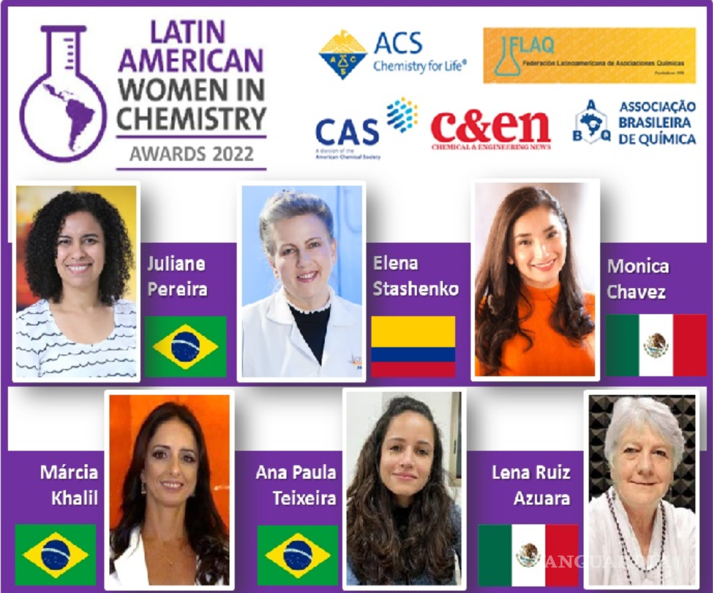 $!La ceremonia de premiación se realizó durante el 35° Congreso Latinoamericano de Química en Río de Janeiro.