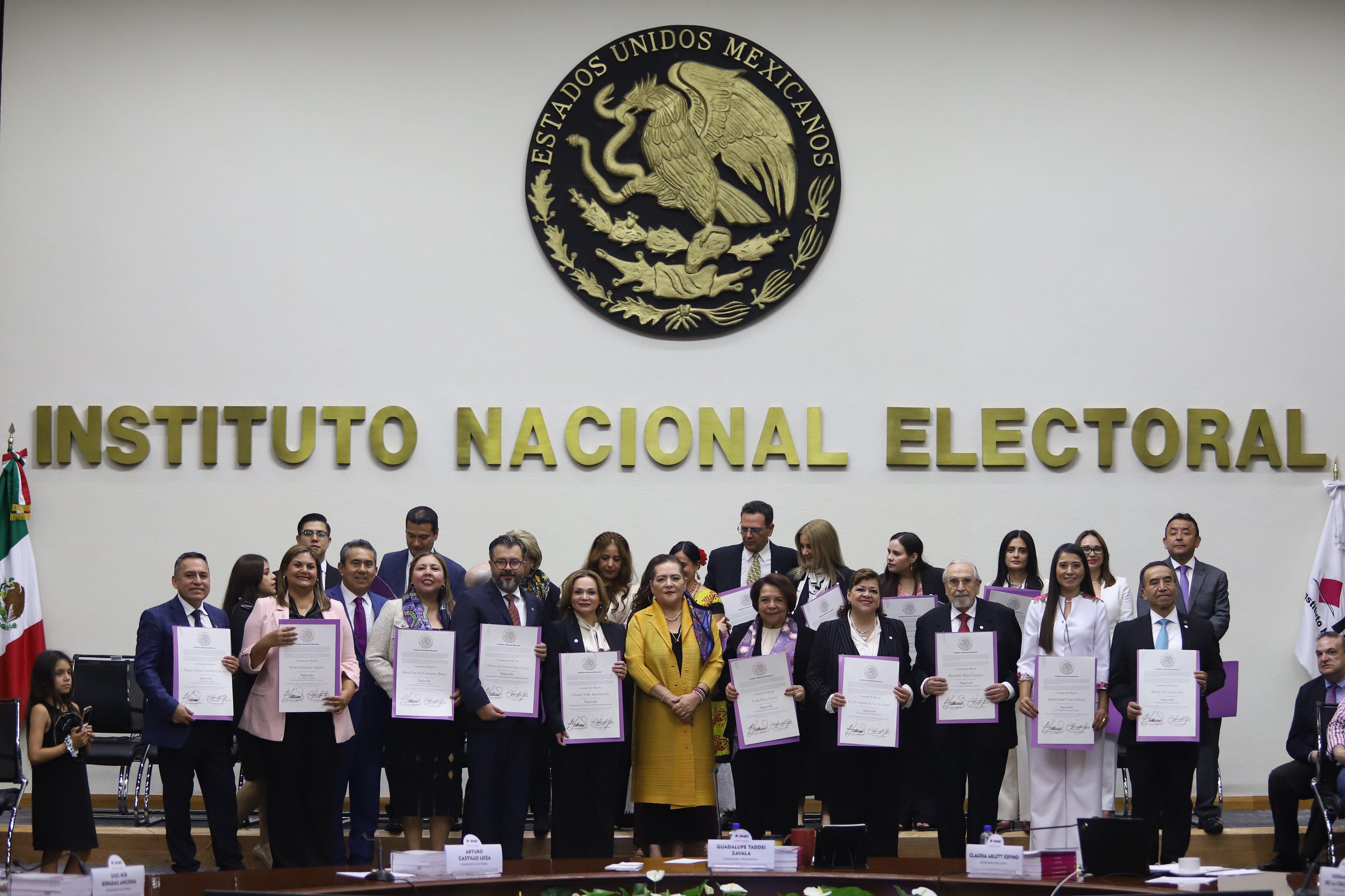 Declara INE validez de elecciones del Tribunal de Disciplina Judicial y Tribunal Electoral federal. Noticias en tiempo real