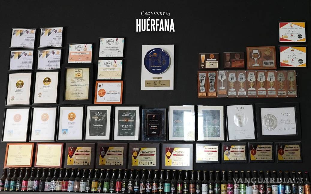 $!Casi todas las variedades de cerveza Huérfana han ganado por lo menos una medalla.