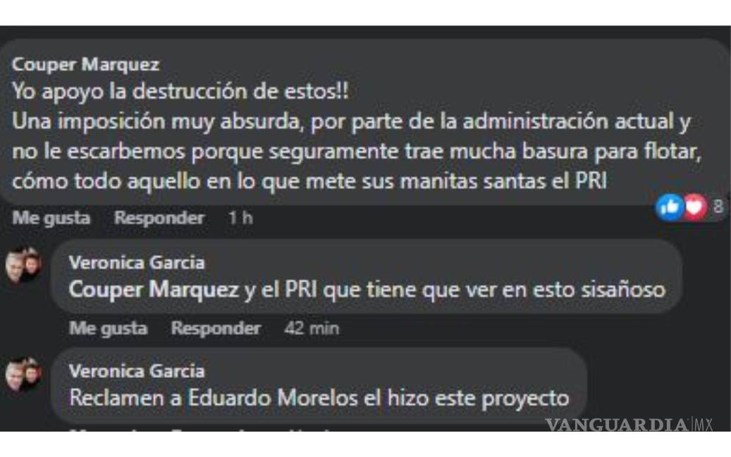 $!Comentario en la publicación de VANGUARDIA