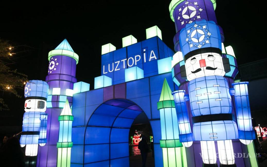 $!Luztopía: A unos pasos de Saltillo, mañana se inaugura el Festival de Luces Navideñas más importante del país