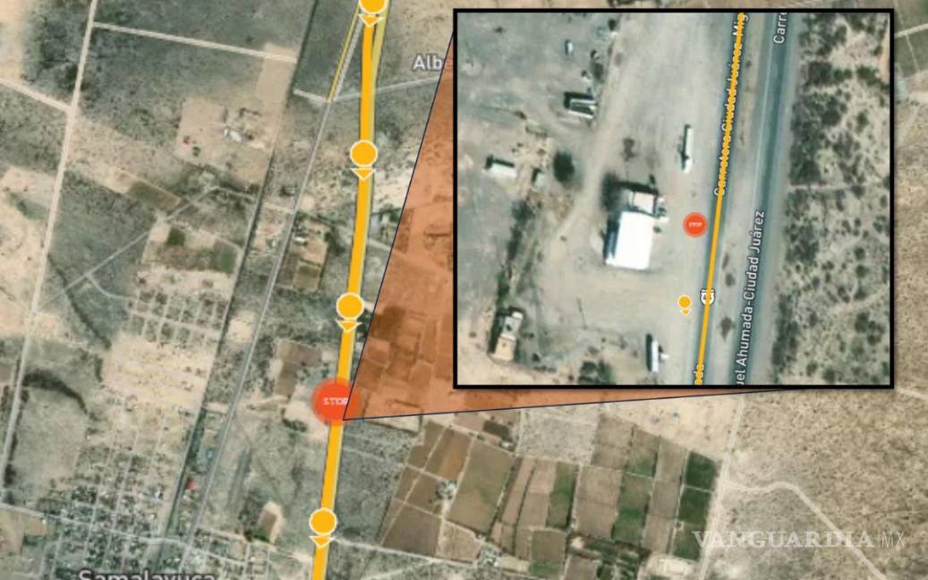 $!El portal Aristegui Noticias consiguió imágenes del seguimiento vía GPS de los vehículos usados para contrabandear combustible de EU a México.