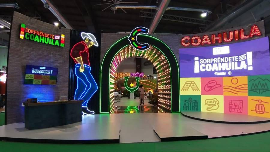Coahuila ganó el reconocimiento al Mejor Stand del evento.