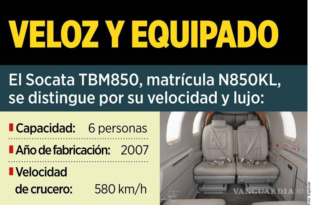 $!Noroña realiza gira en Coahuila con avión privado de lujo que cuesta 2 mil dólares por hora