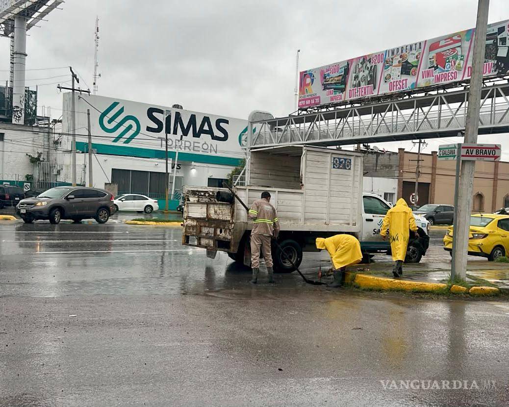 $!Dependencias municipales coordinan acciones preventivas para reducir las afectaciones que podrían ocasionar las lluvias en distintos puntos de Torreón.