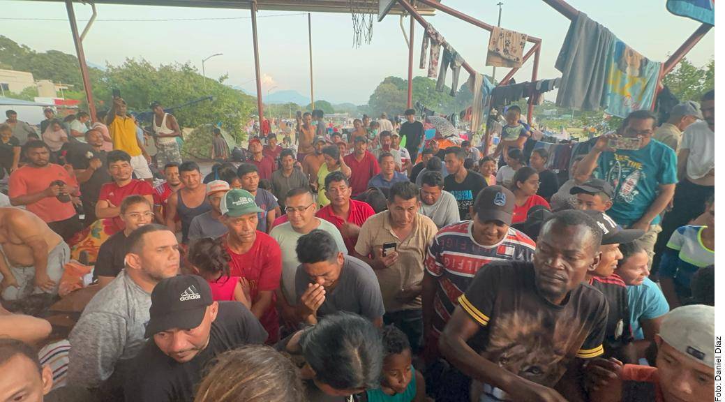 INM desintegra caravana de migrantes al ofrecer legalizar su tr nsito