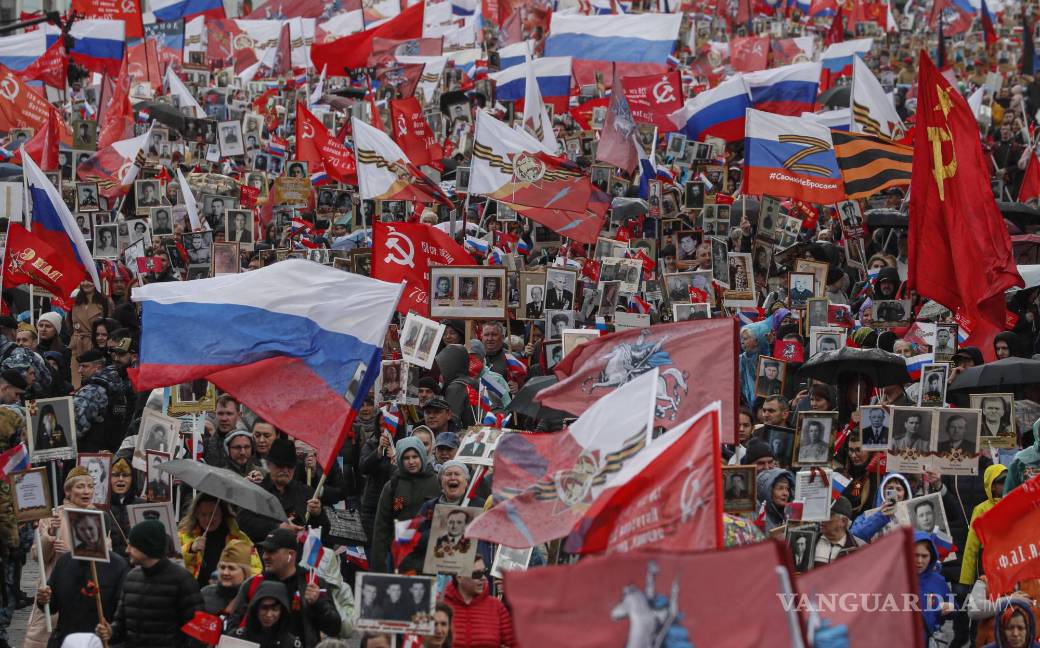 Putin participa en el Desfile del día de la victoria por los caídos en la Segunda Guerra Mundial