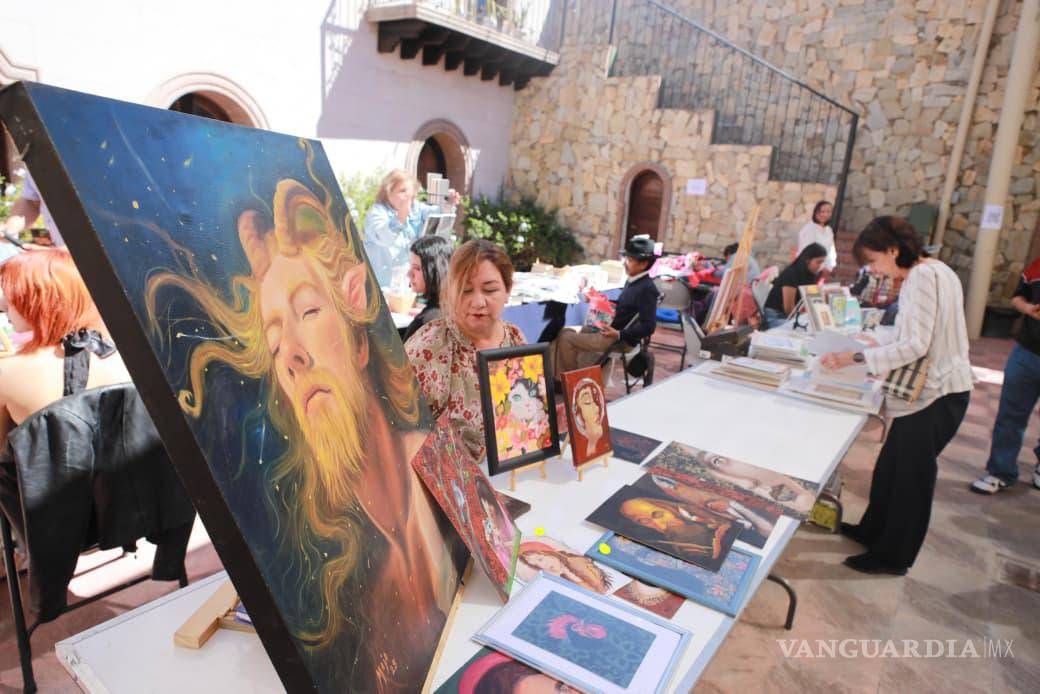 $!Un bazar de arte se instaló en el Museo Rubén Herrera.