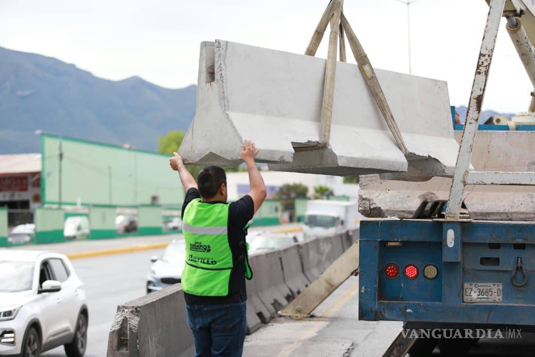 $!El Gobierno Municipal rehabilitó muros delimitadores en Nazario S. Ortiz Garza y bulevar Galerías.