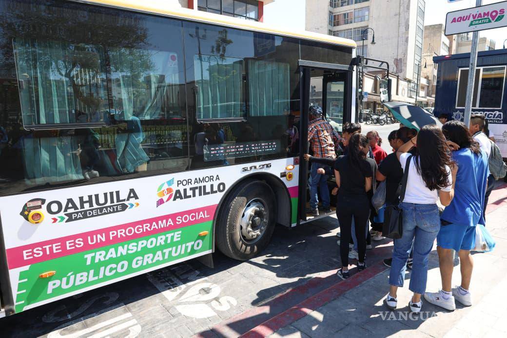 $!El sistema cuenta con 35 unidades, cada una con capacidad para 77 pasajeros.