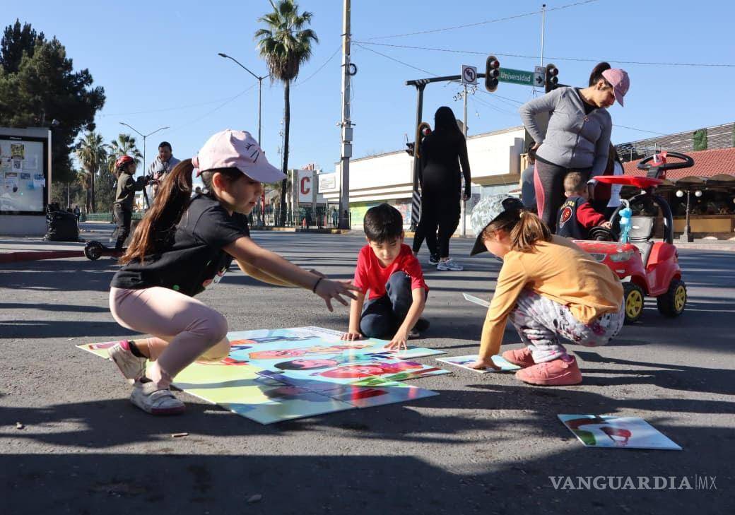 $!La Ruta Recreativa se convirtió en un domingo de convivencia.
