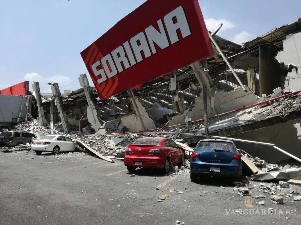 $!Fotos del desastre que dejó el sismo en la Ciudad de México