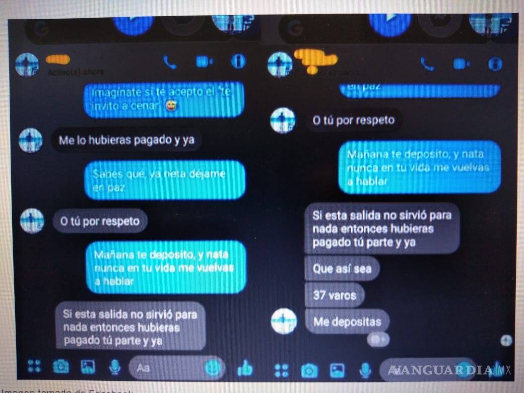 $!Se negó a ser su novia y ahora quiere que le devuelva ¡37 pesos!