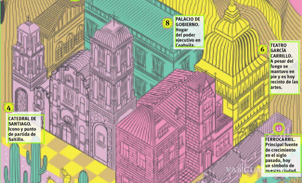 $!Mujeres, presente y futuro de Saltillo... celebran el aniversario 442 años con un póster muy especial