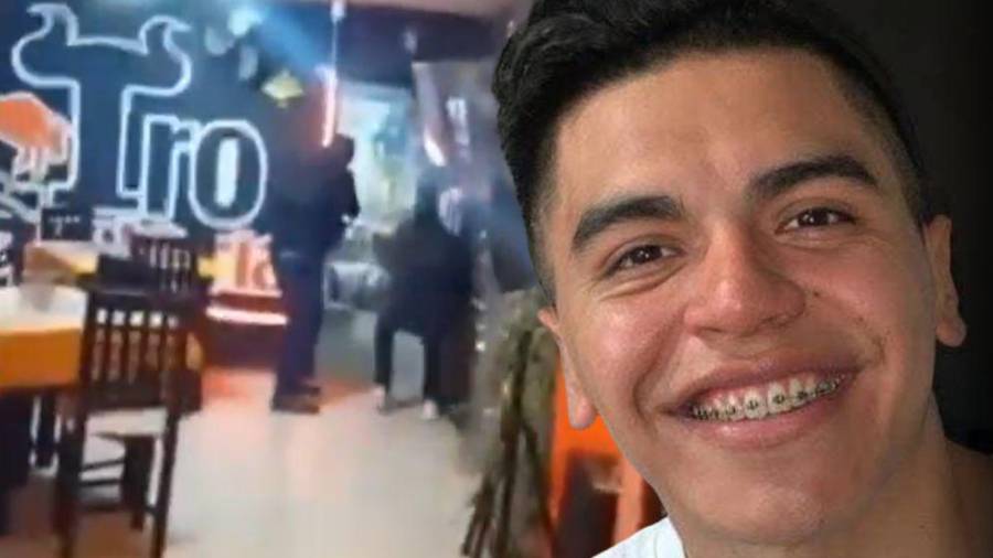 Imagen del restaurante en Poza Rica donde el periodista Carlos Castro fue asesinado el 8 de enero, ataque que quedó registrado en un video difundido en redes sociales