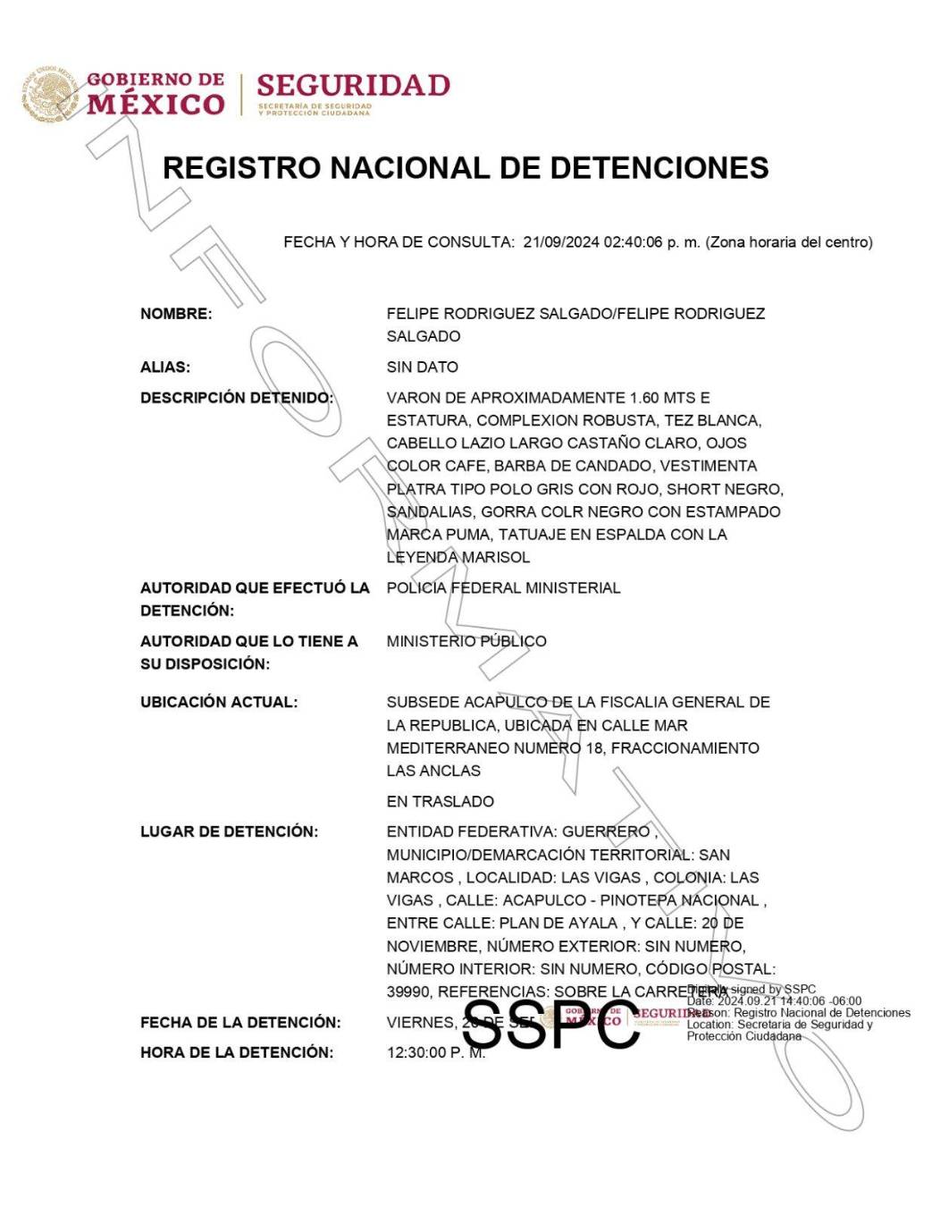 $!Caso Ayotzinapa: FGR recaptura a ‘El Cepillo’, testigo en desaparición de los 43 normalistas