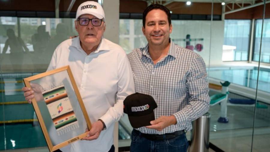 Javier Díaz se reunió con Nelson Vargas en la Ciudad de México, donde conversaron sobre programas de deporte y activación física.