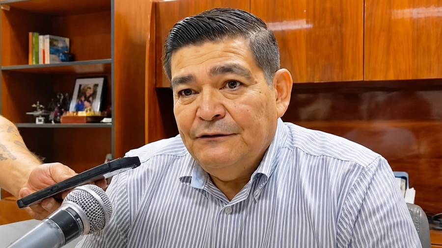 El delegado de la FGE en la región, Rigoberto Raúl Rodríguez Ríos detalló las investigaciones por robos en escuelas de la ciudad.