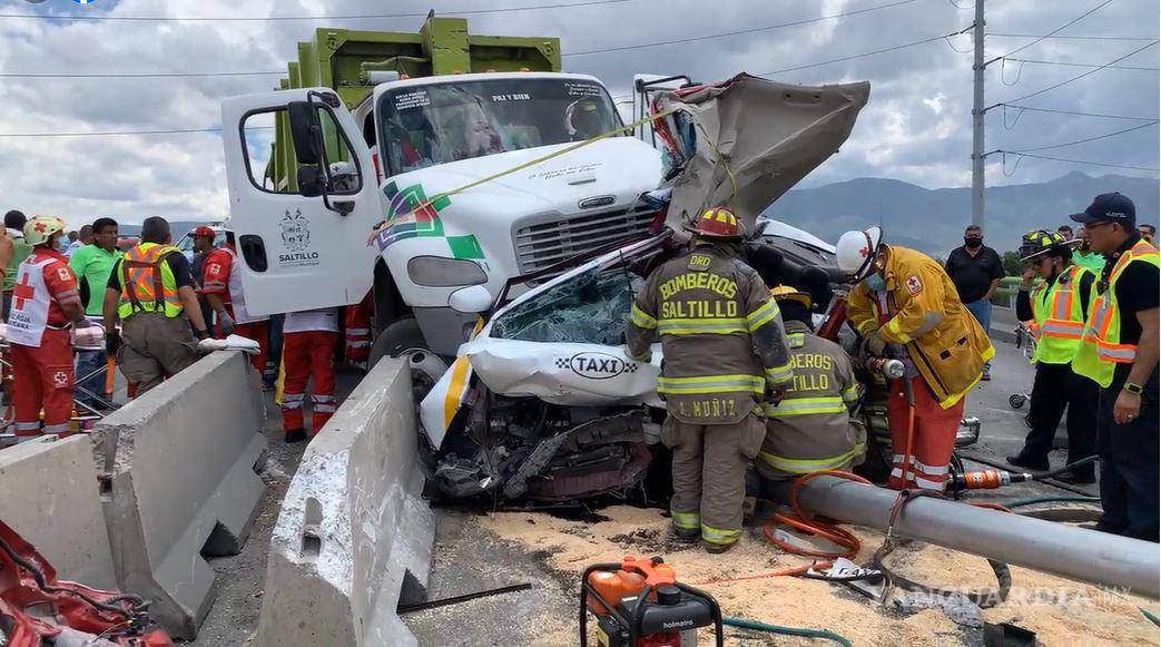 $!La maniobras de rescate duraron más de 20 minutos.